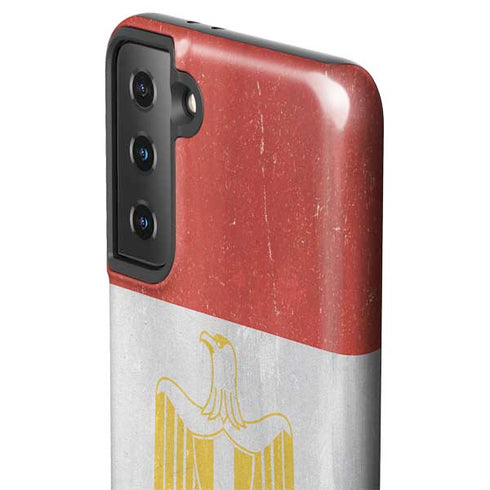 Egypt Flag Distressed Galaxy S21 FE Pro Case